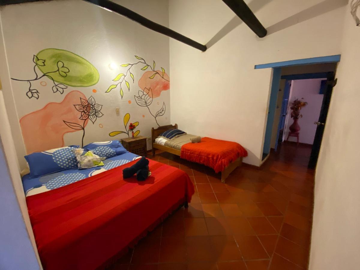 Alegria Hostel Villa de Leyva Esterno foto